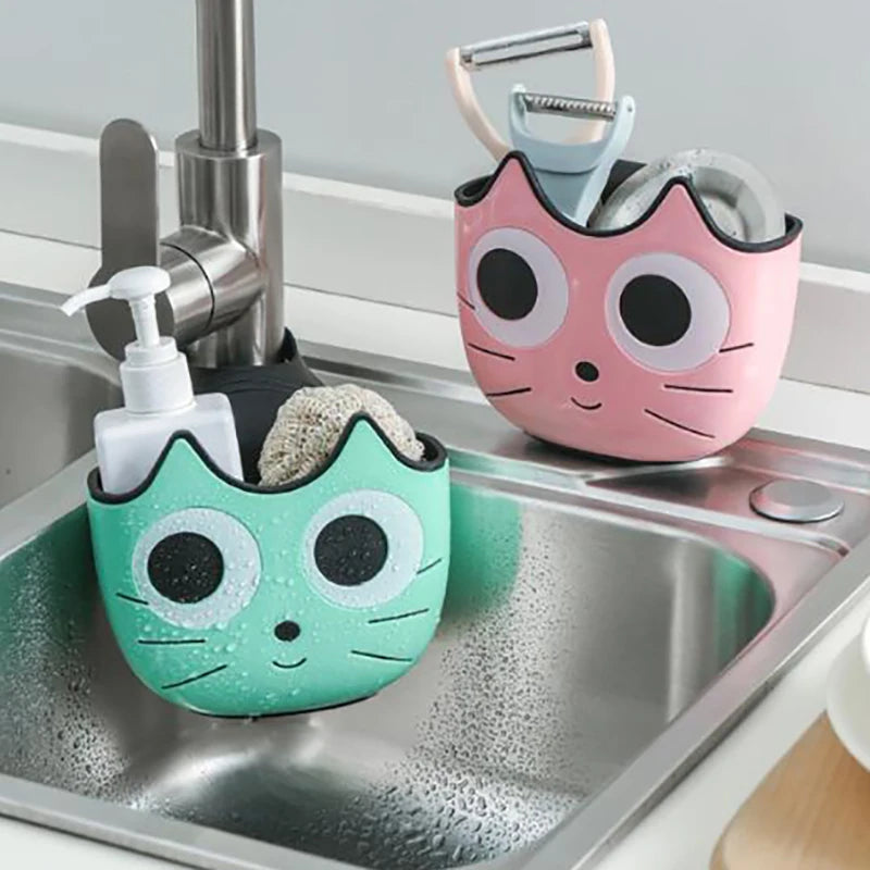 Adjustable Sink Organizer Sponge Rack