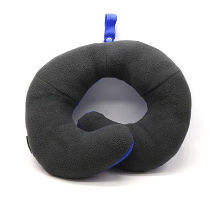 Memory Foam U-Shape Travel Neck Pillow - Black, Rose Red, Gray