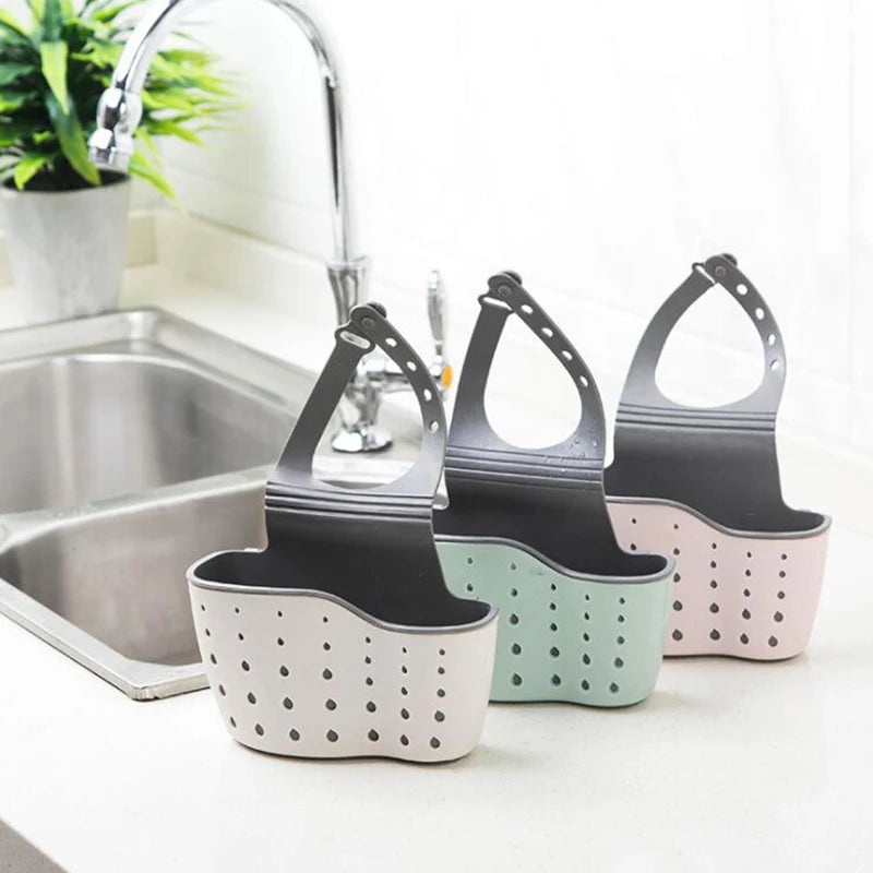 Adjustable Sink Organizer Sponge Rack