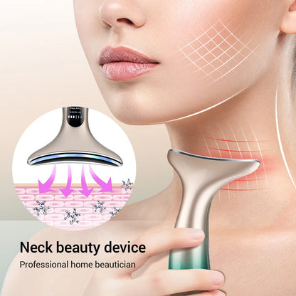 LED Photon Therapy Neck Face Massager