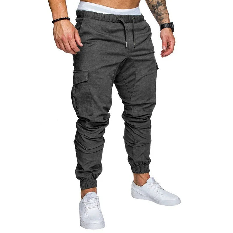 2023 Men's Slim Fit Cargo Jogger Pants