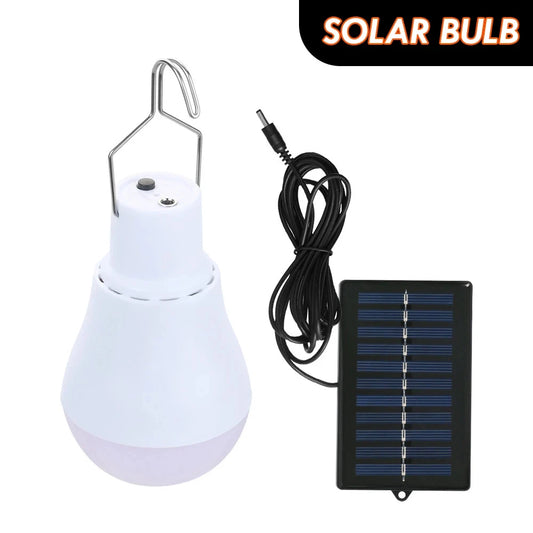 Portable Solar LED Bulb Light