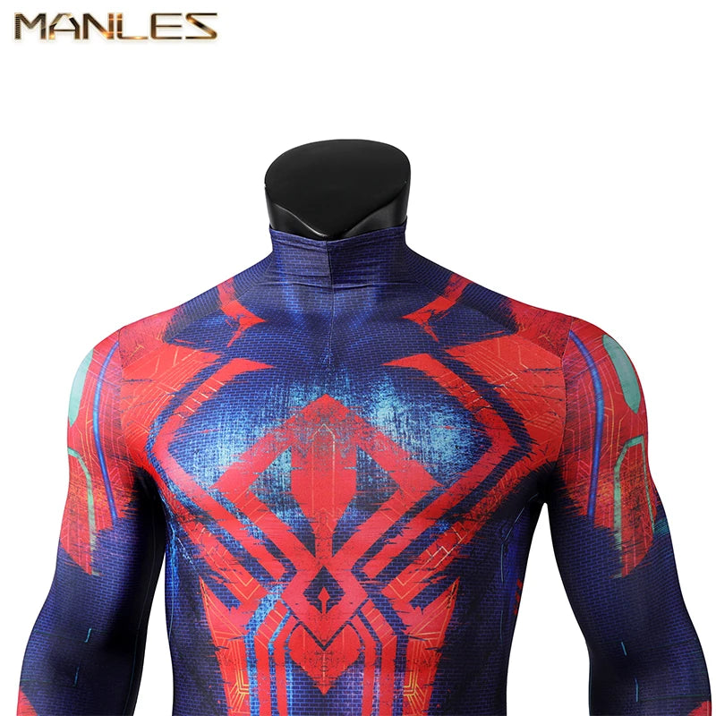 Spider 2099 Miguel O'Hara Cosplay Jumpsuit