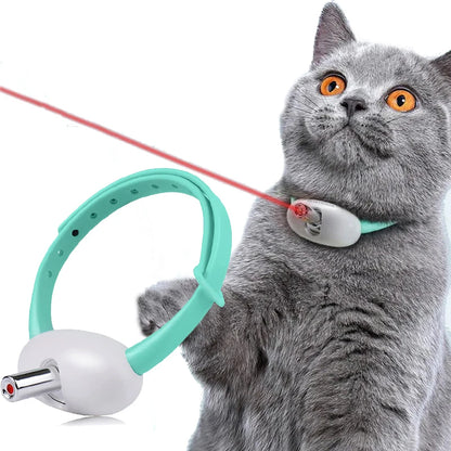 Smart Laser Cat Toy Collar