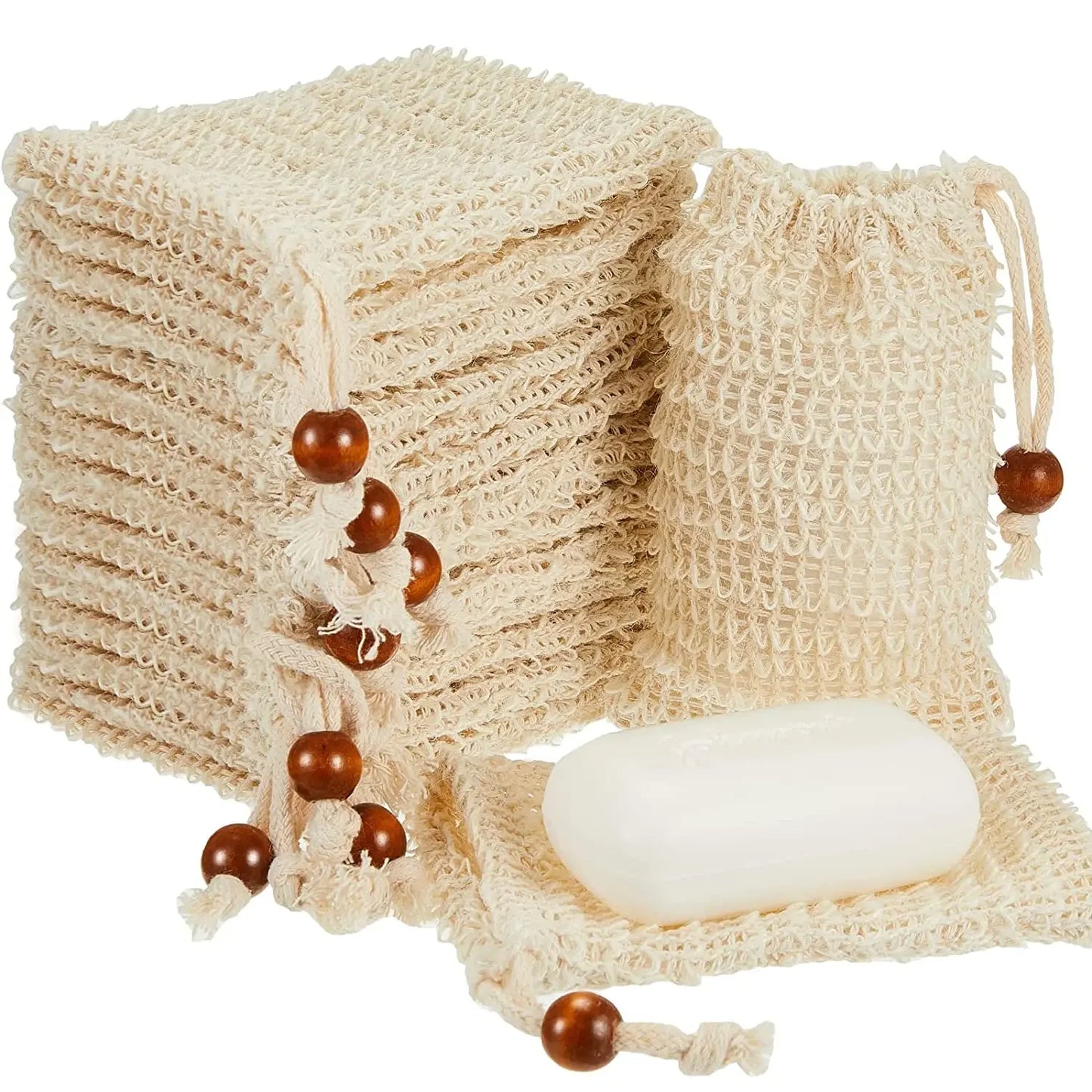 30 Pack Exfoliating Soap Saver Bags