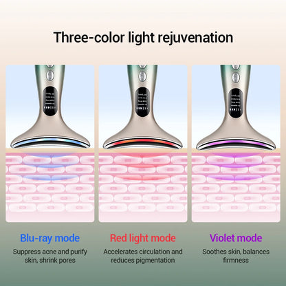 LED Photon Therapy Neck Face Massager