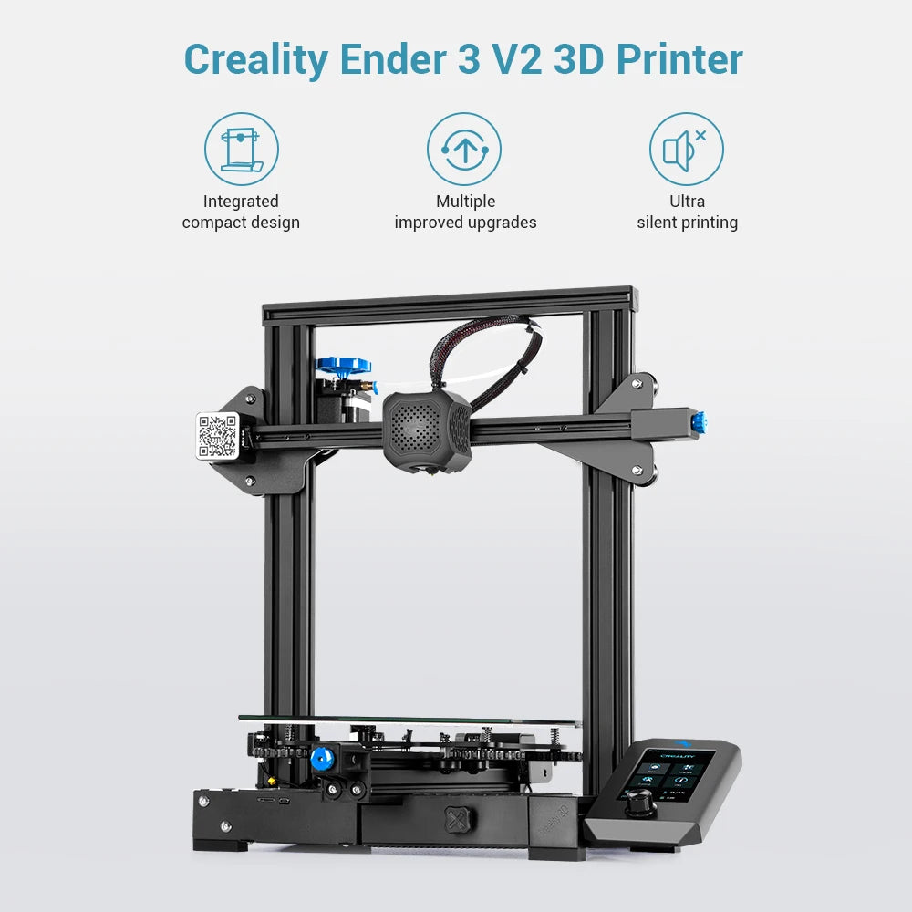 CREALITY Ender-3 V2 3D Printer Kit