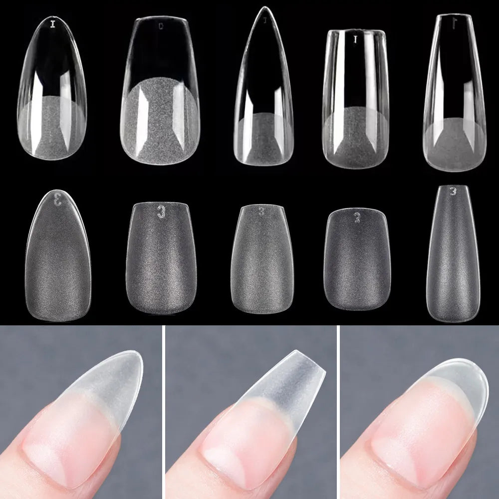 120 Matte Gel Nail Tips