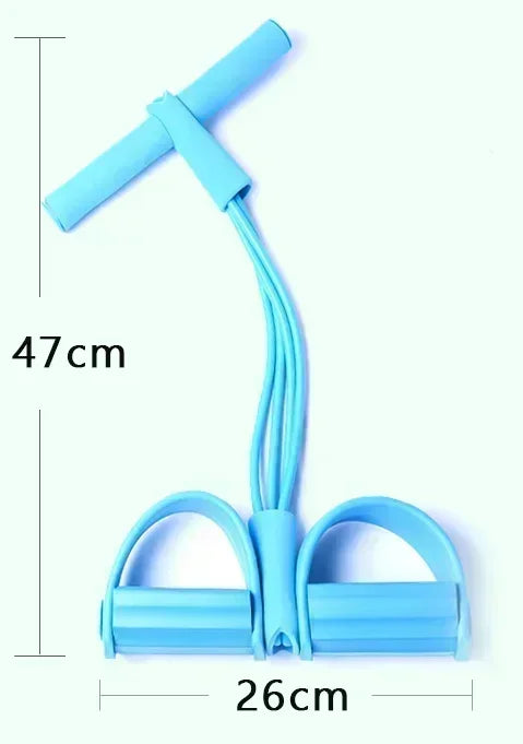 Portable 4 Tube Elastic Pedal Puller