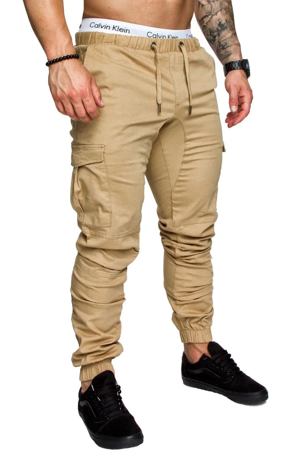 2023 Men's Slim Fit Cargo Jogger Pants