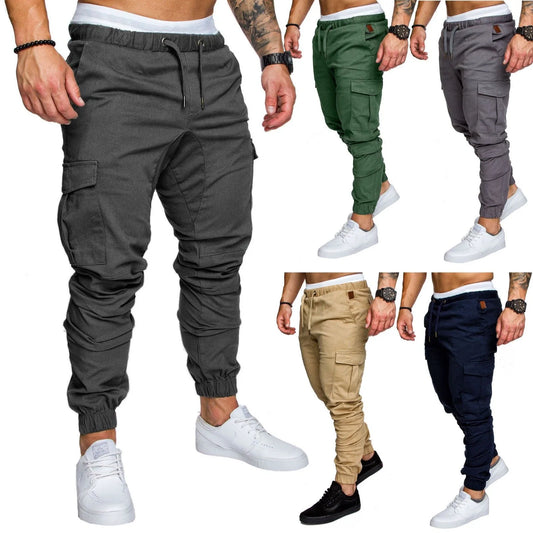 2023 Men's Slim Fit Cargo Jogger Pants