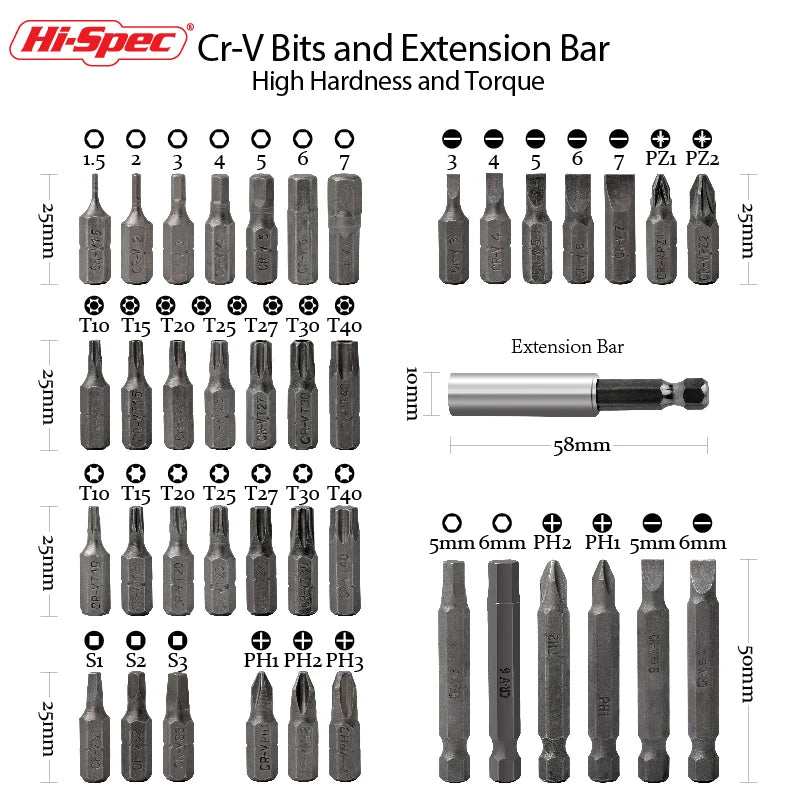 Portable Mini Electric Screwdriver Set