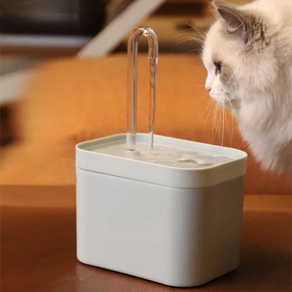 Ultra-Quiet Pet Water Fountain 1.5L