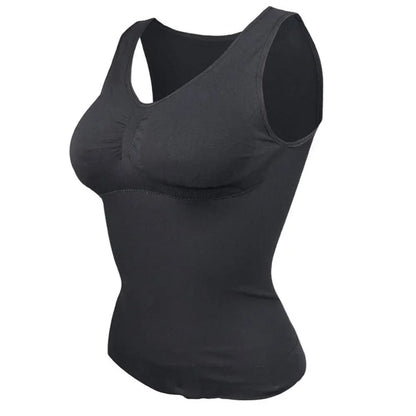 Padded Tummy Control Tank Top - Women's Slimming Camisole