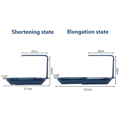 Telescopic Sink Shelf Drainer Rack