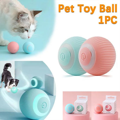 Smart Self-Rolling Cat Toy - Interactive Electric Ball