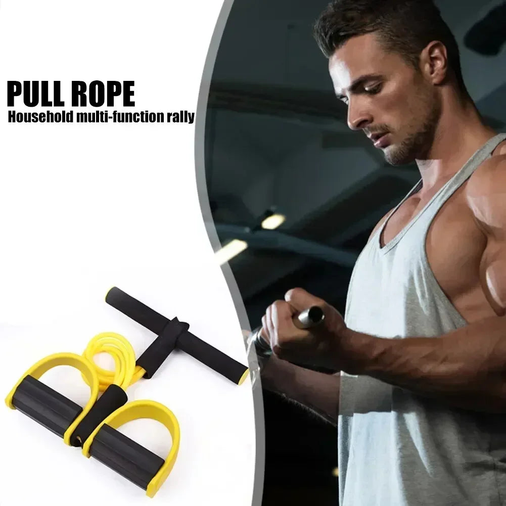 Portable 4 Tube Elastic Pedal Puller