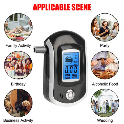 Smart Digital Alcohol Tester Analyzer