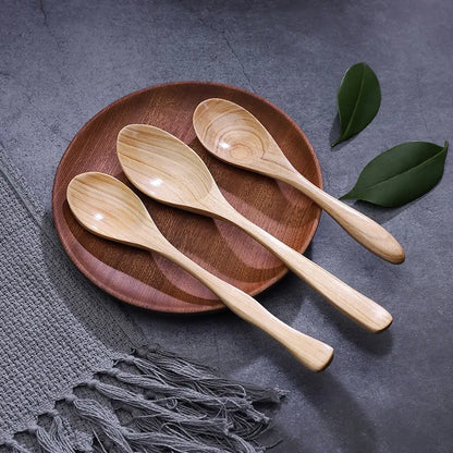 Premium Black Walnut Kitchen Utensils Set