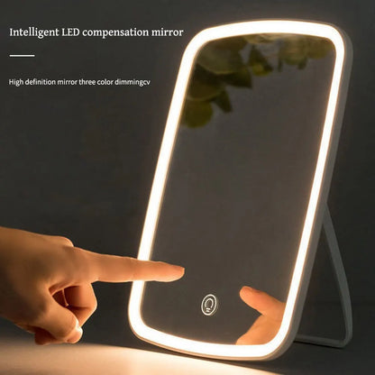 Portable LED Tricolor Makeup Mirror Lamp