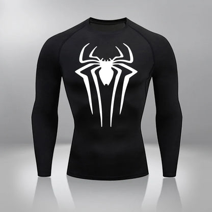 Men's Compression Superhero Gym T-Shirt - Quick Dry Short Sleeve