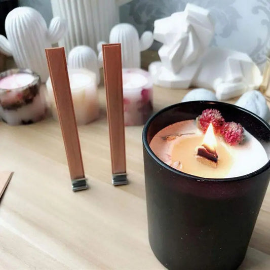 100pc DIY Natural Wood Candle Wick
